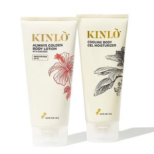 Kinlo Suncare Bundle Always Golden SPF Tint Lotion Cooling Body Gel Moisturizer